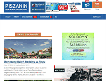 Tablet Screenshot of ciekawostki.piszanin.pl
